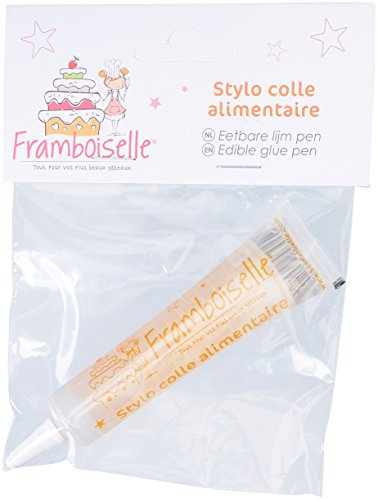 Framboiselle Stylo Colle Alimentaire 20 g - Lot de 4