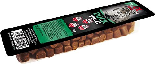 alpha spirit Cat Snack gewürfelt Ente