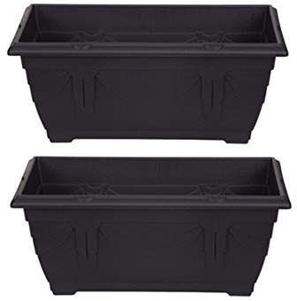 2x40cm Venetian Window Planter