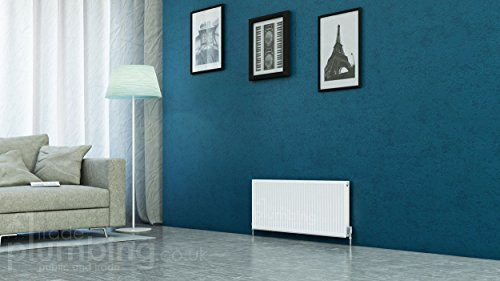 K-Rad Kompact Type 11 Single Panel Single Convector Radiator H400mm x W1100mm White