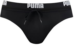 PUMA Brief 100000026 Costumi da bagno, Nero, L Uomo