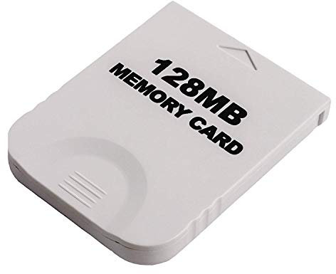 Ruitroliker 128MB Carte mémoire Gamecube Carte mémoire de Jeu pour Console Wii NGC
