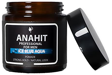 Anahit Professional FOR MEN Haarpomade Haarwachs Haarwax Styling NEW BRAND 2021 EXCLUSIVE DELUXE (Ice Blue Aqua)