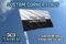 Black and white personalised football corner flags customised with your team logo (Set of 4 flags) (4 Flags Only)