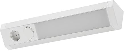 Arcchio LED Unterschrankleuchten (Unterbauleuchte) 'Mitari' (Modern) in Weiß aus Aluminium u.a. für Wohnzimmer & Esszimmer (1 flammig,) - Unterbauleuchten, Wohnzimmerlampe