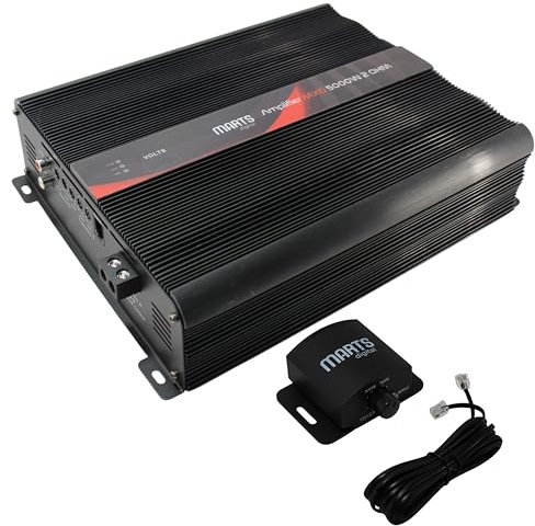 Marts Digital Amplifier Monoblock Full Range Class D 5000 Watts 2 Ohm MXD-5000W
