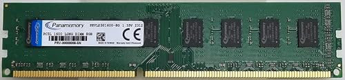 PANAMEMORY RAM 8 GB 1Rx8 PC3L-12800S DDR3L 1600 MHz LONG DIMM 1,35 CL11 240-Pin Memoria Desktop