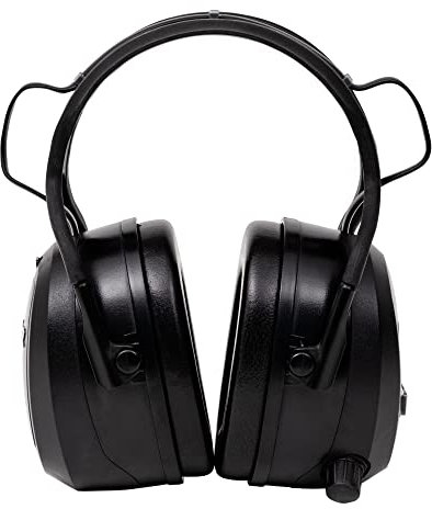 Casque antibruit STIER, SNR 29 dB, certifié CE, avec récepteur radio FM, Bluetooth et entrée AUX, protection auditive, 16 h d'autonomie, carte SD de 4 Go et lecture de données MP3