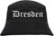 HB_Druck Dresden Fischerhut - Bucket Hat - Bestickt - Schwarz S/M
