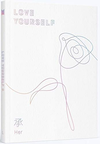 BIGHIT ENT. BTS Bangtan Boys - Love Yourself 承 HER [Random ver.] (5th Mini Album) Album+Folded Poster+Double Side EXTRA PHOTOCARDS Set