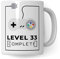 Pagma Druck 33. Geburtstag Tasse, Geburtstags-Geschenk Becher, 33 Jahre alt Geschenkidee, Geburtstag 33 Gaming Gamer Zocker Zocken, Kaffeetasse lustig Geburtstagsgeschenk