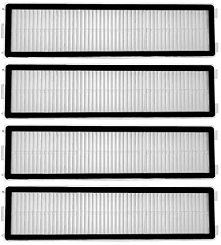 4 Pack Filtro Hepa per Mova L600 Robot Aspirapolvere Ricambio