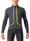 Castelli 4522508 FLIGHT JACKET AIR Jacket Men's DARK GRAY/ELECTRIC LIME XXL