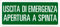 TIESSE - Cartello USCITA DI EMERGENZA APERTURA A SPINTA - Cartello Forex (PVC espanso) non adesivo - Dimensione: 210x90 mm - MADE IN ITALY