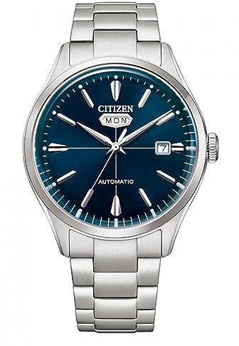 Citizen Automatikuhr NH8391-51L Edelstahl blau