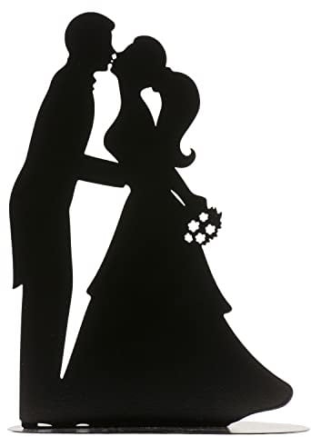 Dekora - Hochzeitsdeko | Cake Topper Hochzeit - Brautpaar Figuren mit Baby