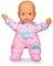 Nenuco - Nenuco Pflaster, weicher Körper, Puppe mit Babygeräuschen, SAGT Mami und Papi, weint und lacht, mit abnehmbaren Pflastern, Spielzeug für Kleinkinder ab 10 Monaten, Famosa (NFN24000)