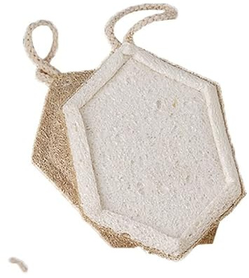 Éponge en luffa Naturel Récureur floristique écologique Lingettes en Cellulose for Lave-Vaisselle Ustensiles de Cuisine Objets insolites Objets insolites (Color : 2 PCS-03)