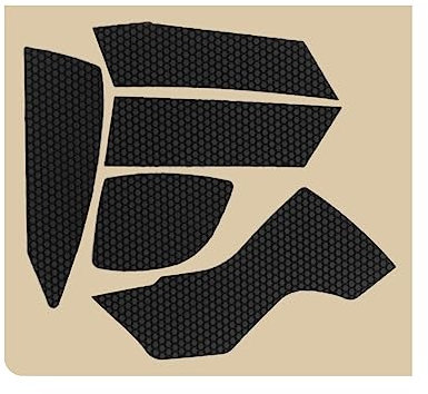 1 Set Ruban Adhésif pour Logitech G502 Filaire/G502 Souris de Jeu sans Fil - Absorption de la Sueur, Paume 0.8mm Épaisseur, Peaux Antidérapantes