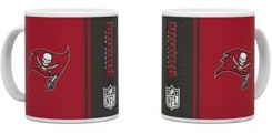 Great Branding NFL Tasse Becher Kaffeetasse ** Gridiron ** 330 ml (Tampa Bay Buccaneers)