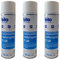 Preismaxx Isolierspray 500ml, Fleckendeckspray, zum Überstreichen von Wasserflecken, Nikotinablagerungen und Farbstiften. Verhindert das Durchscheinen der Flecken, Farbe: weiß (3er Set)