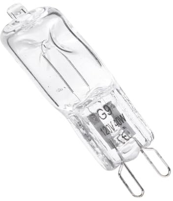 Niesel Ampoule G9 Pour Four Halogène Oven, 40W Ampoule À Tolérance De 500°C, Ampoule Sous Micro-ondes, Halogène Ampoules 40W G9 Halogen Dimmable, Lampe À Pâtisserie Halogène À Haute Température