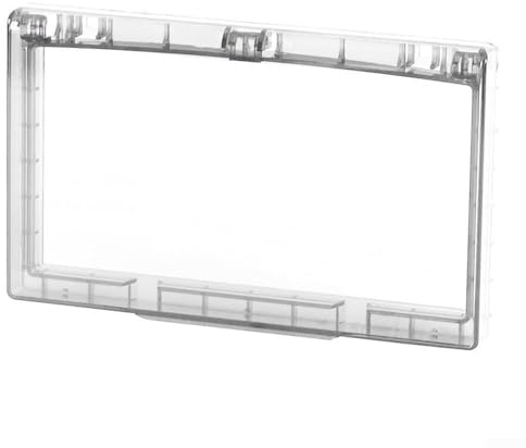 Cubierta de toma de corriente, fácil instalación, diseño resistente (transparente)