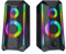 Dtaigou RGB Computer Speakers, RGB PC Speakers - 2 Pack PC Speakers with Volume Control - Improved Sound, Super Loud Volume, USB Powered RGB PC Speakers for Laptop