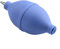 Silicone Air Blower Pump for Coffee Grinder Cleaning, Compact and Ergonomic Design (blue)