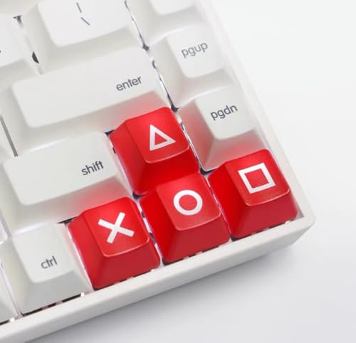 Teclas de teclado Arrow/Direction PSP Cherry MX Key Cap para Corsair K55 K65 K63 MX Interruptores retroiluminados/Keychron C3 Pro / K8 / K2 versión 2 / Razer Huntsman/MageGee Teclado mecánico para