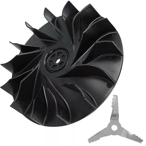 FUANA Outdoor Power Equipment Lüfterrad für BG56 BG86 SH56 SH86 Laubsauger