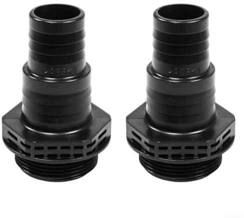 Filteilect Poolpumpen-Anschlussadapter, 32/38 mm Ersatzteil, kompatibel mit SPS50 SPS75 SPS100, Zirkulationssystem Schwimmbadausrüstung (2 Stück)
