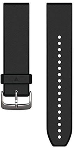 Garmin Ersatzarmband QuickFit 22 Black/Silver Silicone