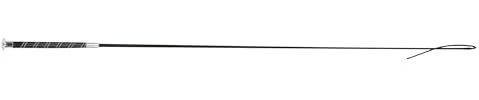 Dublin Leather Touch Dressage Whip 110 cm, color negro