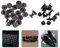 20 remaches de cuero para manualidades, suministros de reparaci¨®n de 5 mm/8 mm
