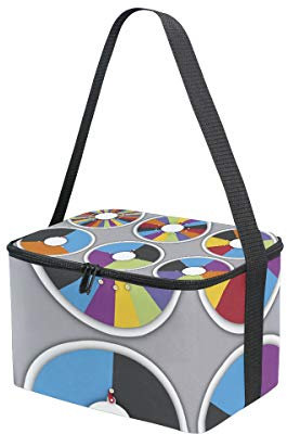 Montoj Juego de ruedas giratorias Fortune lonchera aislada bolsa enfriadora