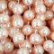 10mm Rose Gold Artificial Pearl Beads Chain - Small Round Pearl String Line Wedding Party Craft Cut Per 1m
