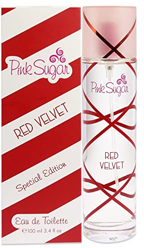 Aquolina Eau de Parfum für Damen, EDT Pink Sugar Red Velvet, 100 ml