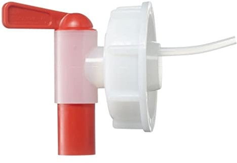 2 x Easy Flow Dispenser Tap Cap Spigot Faucet Spout for 20L 25L Stackable Jerry Can's Water Container Drum - Perfect for Car's Camping & Outdoor Adventures