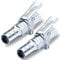 Inwell Locking Grease Gun Coupler (2 PC),Duty Quick Release Grease Couplers,18mm Head,Upgrade to 14000 PSI,Compatible with All Grease Guns 1/8 NPT Zerk Fittings