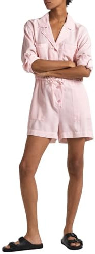 Pepe Jeans Elison, Salopette Donna, Rosa (Pink),S