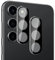 Tzstz 【2 pezzi nero per Samsung Galaxy S24 Plus/S24+ 5G fotocamera protettiva anti-graffio 9H durezza per Samsung Galaxy S24+ 5G protezioni per obiettivo