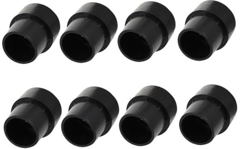 YARNOW Trampolin-zubehör 8-teilig rutschfeste Beine Aus Schwarzem Latex Nicht Für Sicherheitspolster Leicht Zu Verstauen