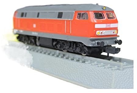 Diecast N scala 1/160 locomotiva diesel tedesca DB BR218 modello di treno