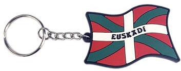 Générique Porte-clés Drapeau du Pays Basque - Euskadi Rouge