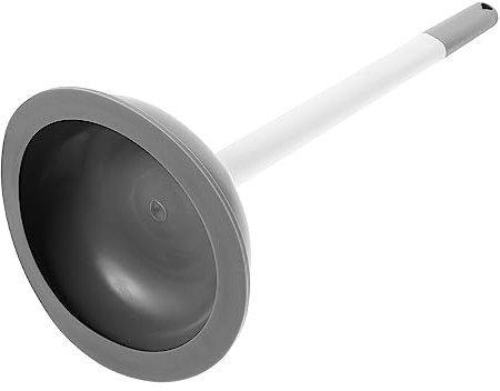 PAMINGONO Effizienter Badezimmer Pömpel mit Langem Griff für Einfache Reinigung aus Robustem Gummi für Verstopfte Wc Abflüsse zu Hause oder Studentenwohnheim