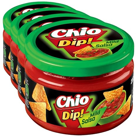 Chio Dip, mild salsa, 200 ml (Packung mit 4)