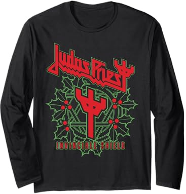 Judas Priest Invincible Shield Holiday Manche Longue