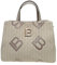 Laura Biagiotti Borsa Donna in Paglia Intrecciata, Dimensioni 31x25x14 cm, 3 Scomparti, con Tracolla Removibile Linea JULIE Art: LB25S-110-1 (BEIGE NATURALE)