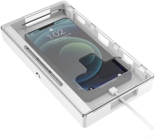 Cell Phone Jail With Timer | Cell Phone Lock Box | Secure Smartphone Stand Holder Anti-distraction | Office/Classroom Storage Gadget | Phone Cage For Focus